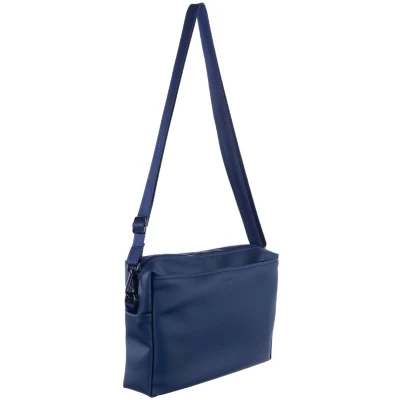 Fraenck Damen vegan Umhängetasche Frankie Dunkelblau