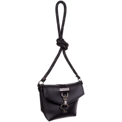 Fraenck Damen vegan Umhängetasche Luna Schwarz