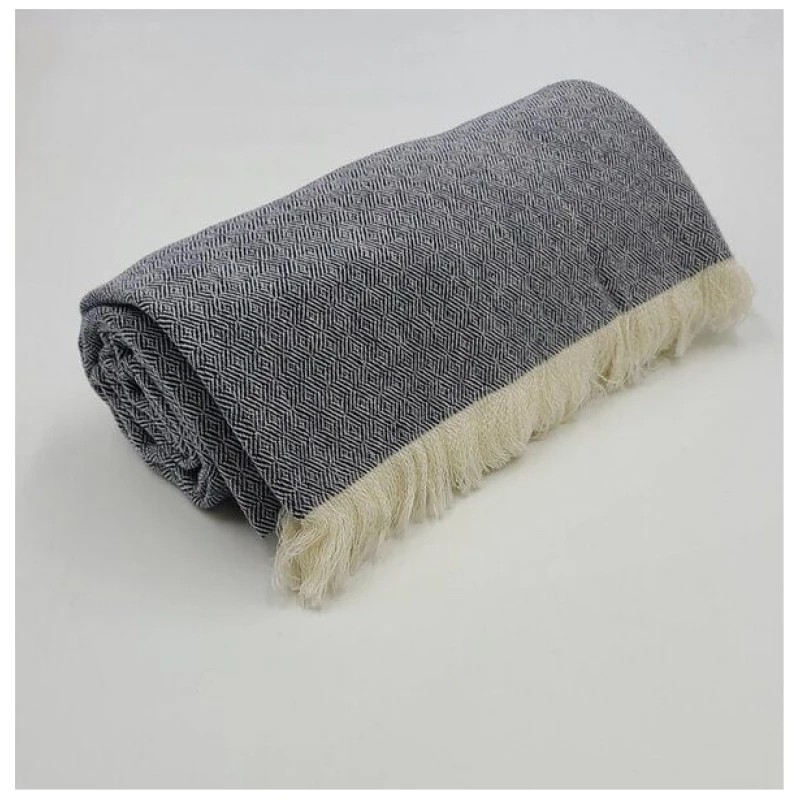 Frida Feeling Yogadecke "Diamant" (BioBaumwolle / Merino-Wolle)