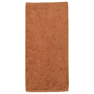 Frottier-Duschtuch aus reiner Bio-Baumwolle, terra 67 x 140 cm