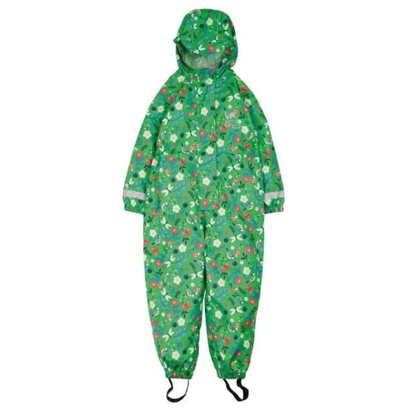 Frugi Wasserdichter Regenoverall aus Post-Consumer-Polyester