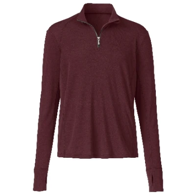 Funktionsshirt aus Bio-Wolle und Bio-Seide, rubin XXL