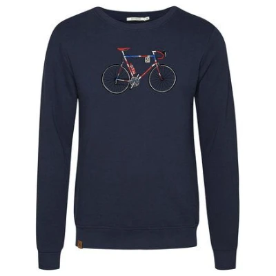 GREENBOMB Bike Jack Wild - Bequemes Sweatshirt aus Bio-Baumwolle / hochwertiger Print / Fair & Vegan