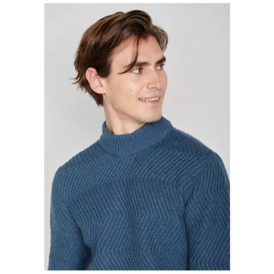 GREENBOMB Go - Bequemer Strickpullover aus einem Woll Mix / GOTS / Fair
