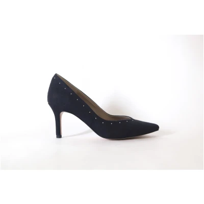 GURU mtp Damen vegan Pumps Panther Schwarz