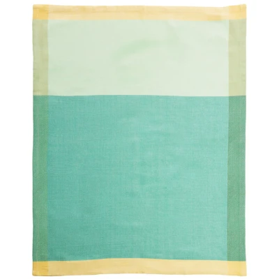 Geschirrtuch BICOLOR green