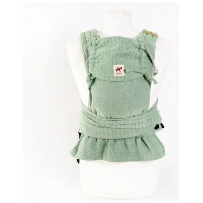 Girasol GbR MySol Babytrage Plant Dyed mit Schnallenhüftgurt (Halfbuckle) Babycarrier