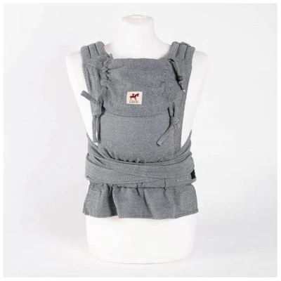 Girasol GbR MySol Babytrage Recycled Cotton mit Bindehüftgurt (Mei Tai) Babycarrier