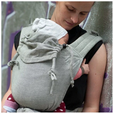 Girasol GbR MySol Babytrage unifarben mit Bindehüftgurt (Mei Tai) Babycarrier