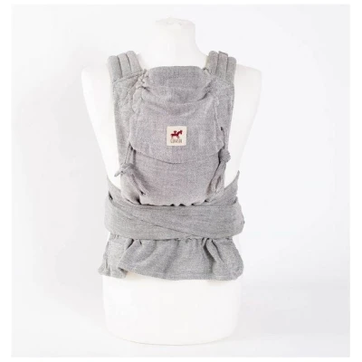 Girasol GbR MySol Babytrage unifarben mit Bindehüftgurt (Mei Tai) Babycarrier