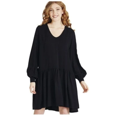 Givn Berlin Damen Volant-Kleid aus LENZING ECOVERO "Romy"