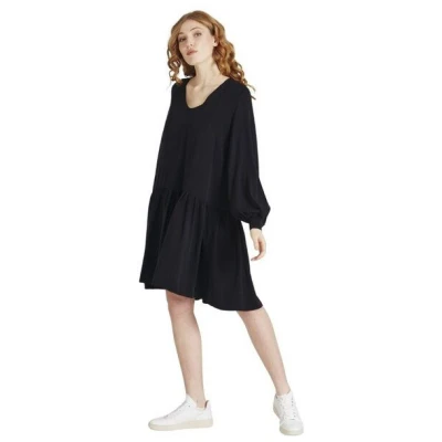 Givn Berlin Damen Volant-Kleid aus LENZING ECOVERO "Romy"