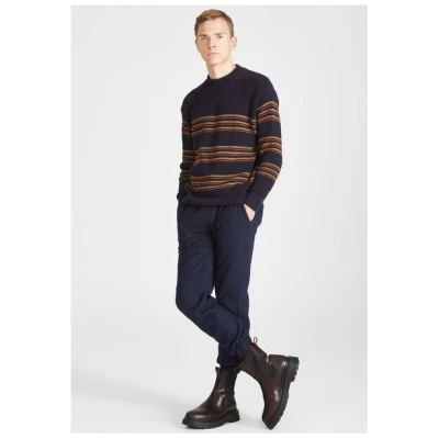 Givn Berlin Herren Strickpullover mit Streifen aus Bio-Baumwolle - KAY
