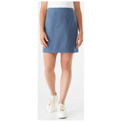 Givn Berlin Rock GBGEORGIA slim Fit aus Bio-Baumwolle mit Reißverschluss - Steel Blue