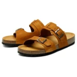 Grand Step Shoes Pantoletten Luca aus Nubuk Leder