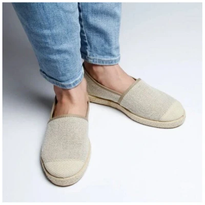 Grand Step Shoes Vegane Slipper aus Hanf Modell: Evita