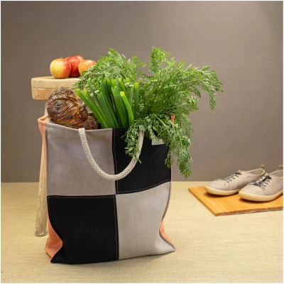 Große Einkaufstasche | Shopper aus Bioleinen
