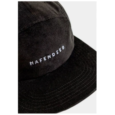 HAFENDIEB Logo Stick 5 Panel Cap Cord aus Bio-Baumwolle