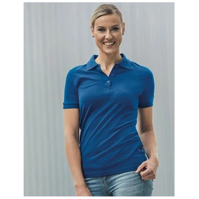 HRM Damen Ladies Heavy Stretch Polo bis Größe 5XL Poloshirt Pique