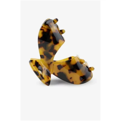 Haarspange Arc Dark Cheetah