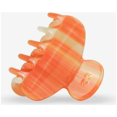 Haarspange Crop Orange Glow