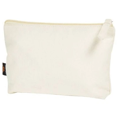 Halfar Kulturtasche aus Bio - Baumwolle mit Reisverschluss Vegan 20 x 12 x 4 cm