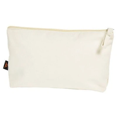 Halfar Kulturtasche aus Bio - Baumwolle mit Reisverschluss Vegan 25 x 14 x 6 cm