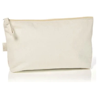 Halfar Kulturtasche aus Bio - Baumwolle mit Reisverschluss Vegan 25 x 14 x 6 cm