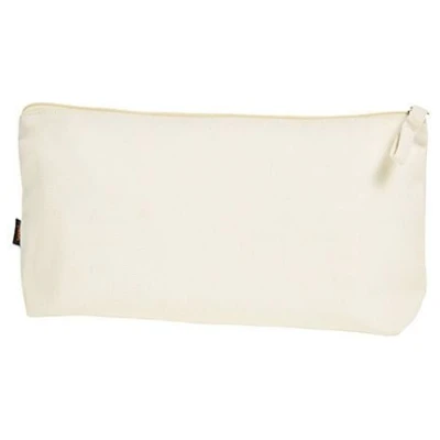 Halfar Kulturtasche aus Bio - Baumwolle mit Reisverschluss Vegan 30 x 16 x 8 cm