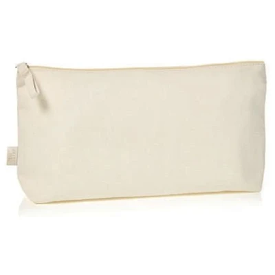 Halfar Kulturtasche aus Bio - Baumwolle mit Reisverschluss Vegan 30 x 16 x 8 cm