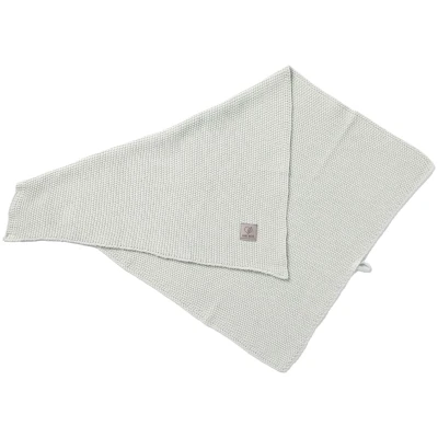 Handtuch Bio-Baumwolle Perl-Strick-Qualität mint cream Maße 50 x 70 cm