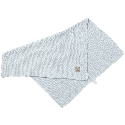 Handtuch Bio-Baumwolle Perl-Strick-Qualität sky blue Maße 50 x 70 cm