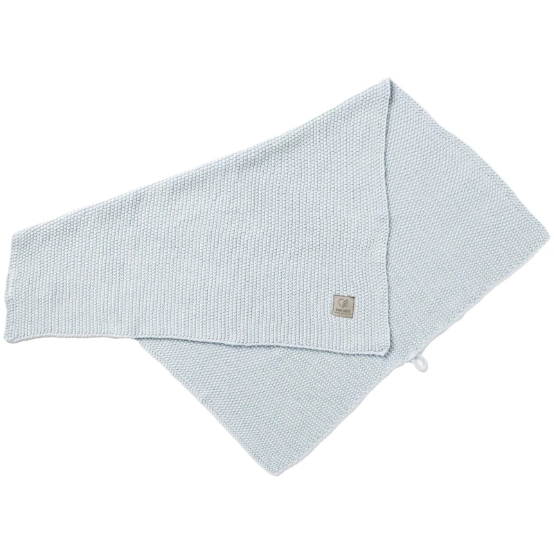 Handtuch Bio-Baumwolle Perl-Strick-Qualität sky blue Maße 50 x 70 cm