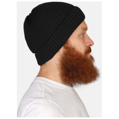 Hanseheld Strickmütze Rippstrick Hanseheld 100% Schurwolle (Merino)