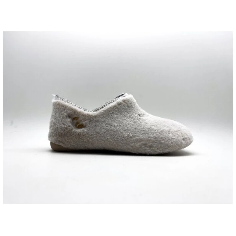 Hausschuh "thies ® Rec Slipper Boots" aus rec. Fell