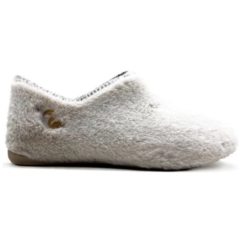 Hausschuh "thies ® Rec Slipper Boots" aus rec. Fell
