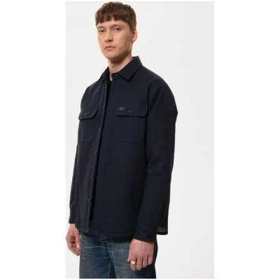 Hemd Glenn Padded Blau