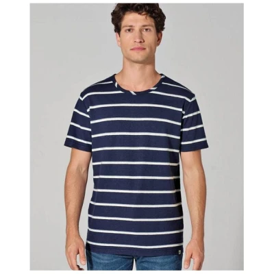 HempAge Herren Streifen T-Shirt Hanf/Biobaumwolle