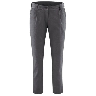 Hempage Damen 7/8 Bundfaltenhose Hanf/Biobaumwolle