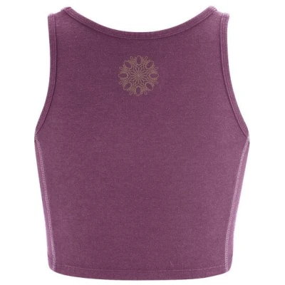 Hempage Damen Yoga Top Hanf/Bio-Baumwolle