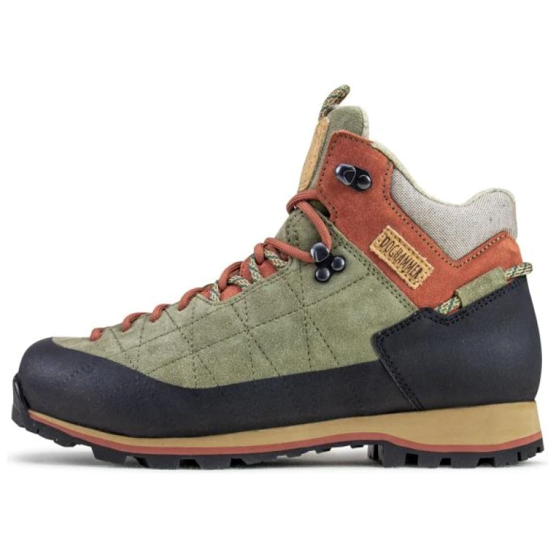 Hoher Herren Wanderschuh mit echtem Leder und Wolle "43"
