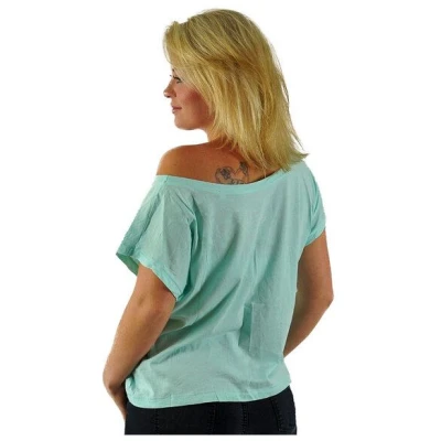 Human Family Kurzes, weit geschnittenes Damen T-Shirt - "Laid Back"