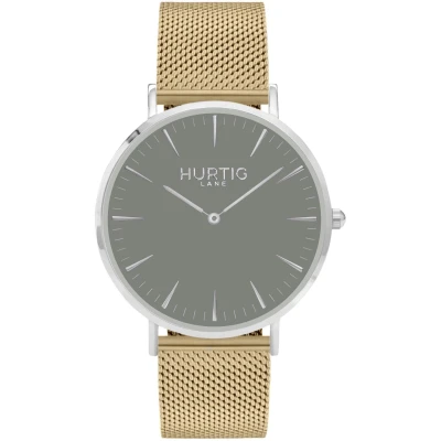 Hurtig Lane Damen vegan Uhr Lorelai Silber/Grau/Gold