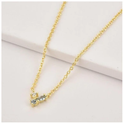 Hurtig Lane Rainbow Gold Water Necklace- Halskette