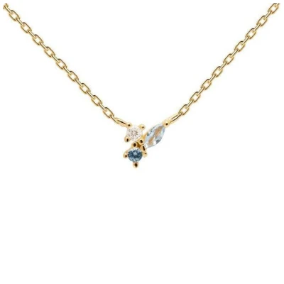 Hurtig Lane Rainbow Gold Water Necklace- Halskette
