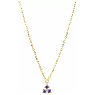 Hurtig Lane Vistosa Trio Gold Necklace - Kette