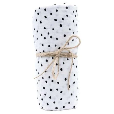 Hutch&Putch Mulltuch Bio Baumwolle · Dots