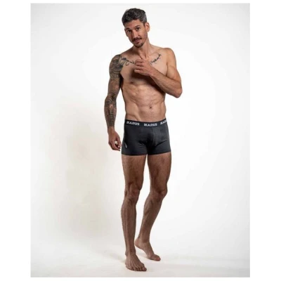 IKARUS Herren Boxershorts Bio-Baumwolle & Modal 2er Pack
