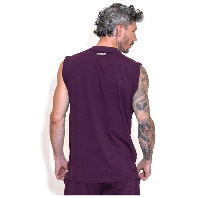 IKARUS PHOENIX No Sleeve Shirt | darkpurple