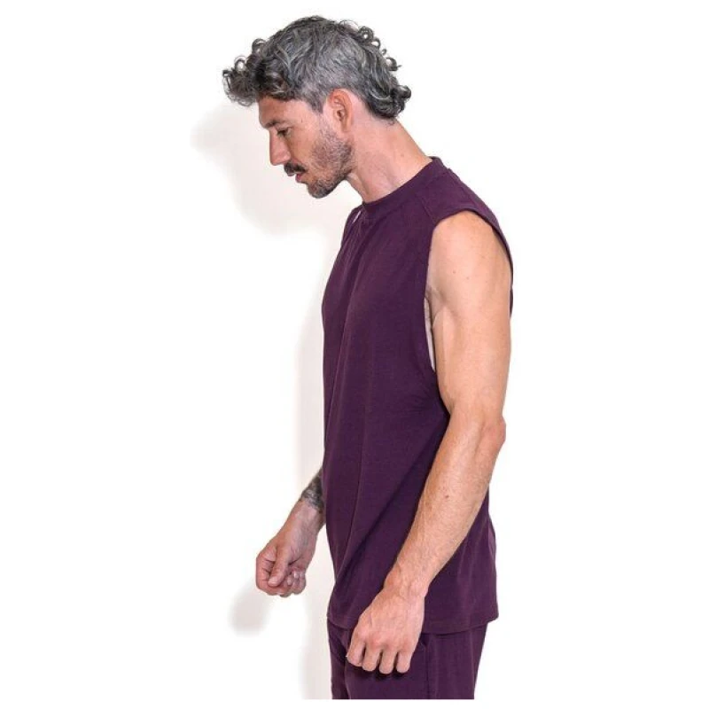 IKARUS PHOENIX No Sleeve Shirt | darkpurple